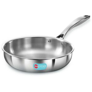 Hawkins Frying Pan Pro Tri-Ply SS Wo/L 22Ltr
