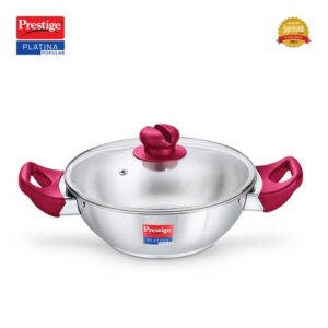 Prestige Kadai-Platina Pop 200Mm W/Lid