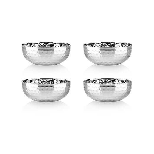 KESARIYA SS BRUNCH BOWL HAMMERED