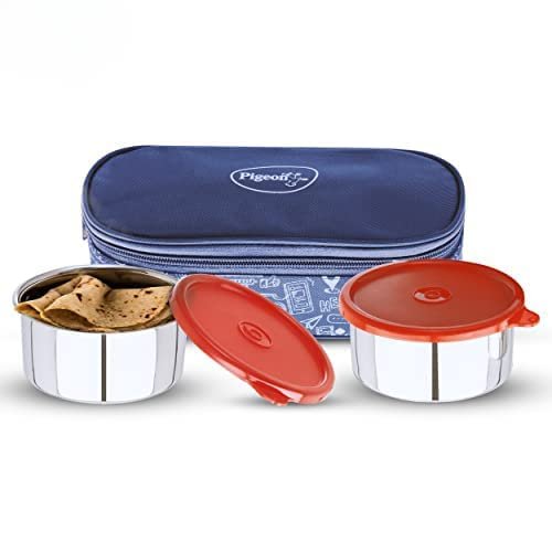 Pigeon Tiffin Box-Fresh Meal SS So2