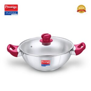 Prestige Kadai-Platina Pop 280Mm W/Lid