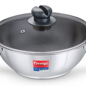 Prestige Kadai-Platina Non Stick 200Mm W/Lid