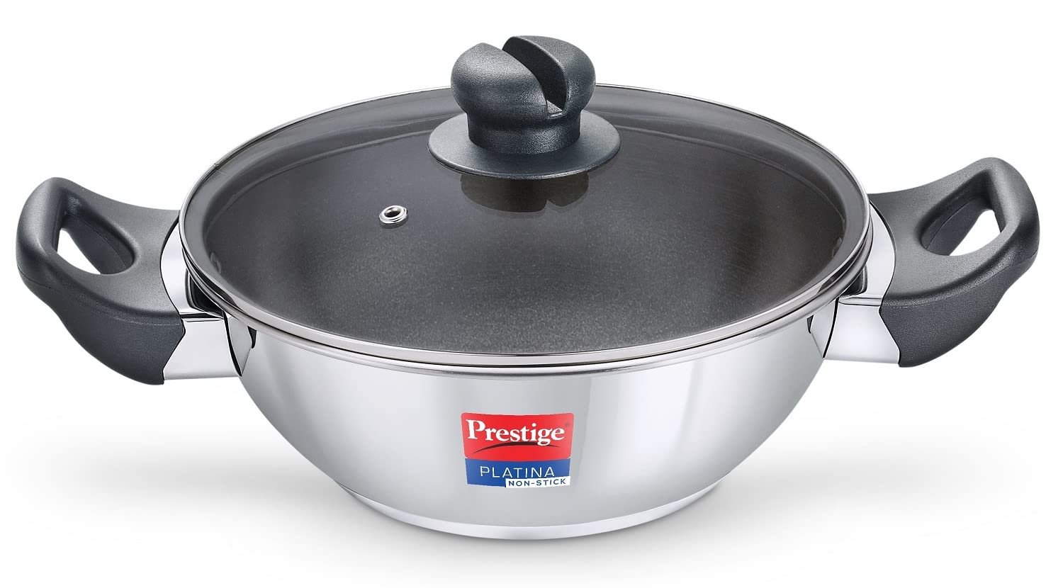 Prestige Kadai-Platina Non Stick 200Mm W/Lid