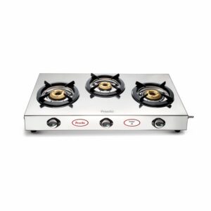 Preethi Gas Stove-Ember 3B SS