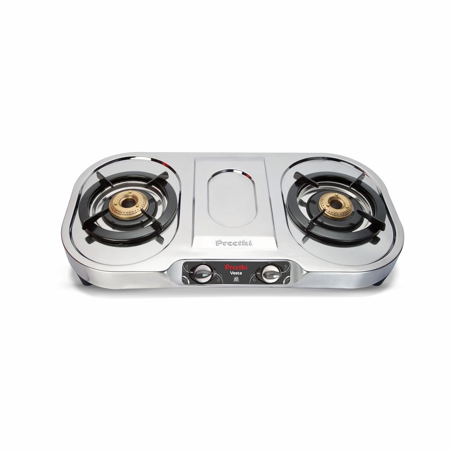 Preethi Gas Stove-Vesta 2B SS