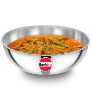 Hawkins Metro Kadhai Tri-Ply SS 28Cm
