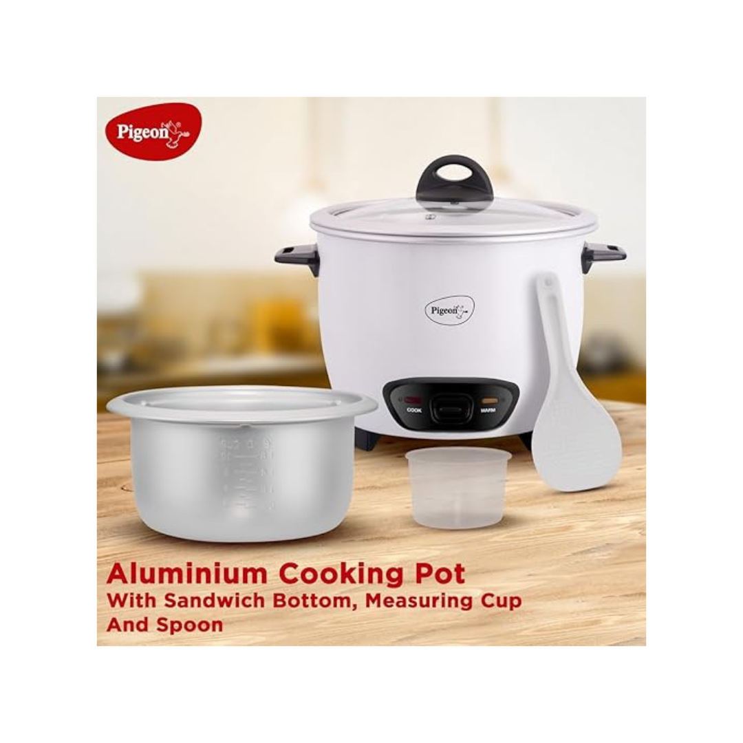 Pigeon Blossom Electric Rice Cooker Double Pot