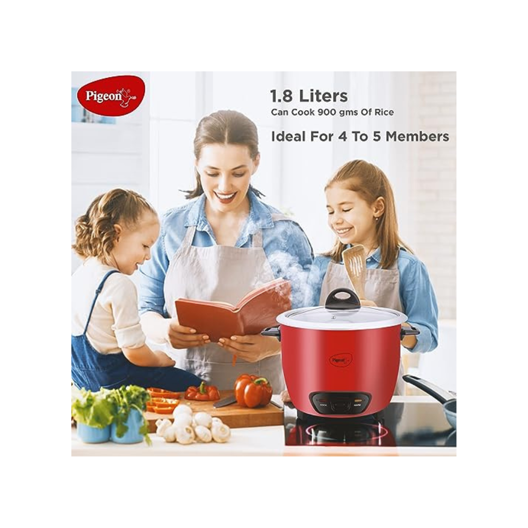 Pigeon Stylo 1.8 Ltr Double Stainless Steel Pot