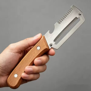 Shengya 3-in-1 Vegetable Peeler with Scallion Cutter & Bottle Opener