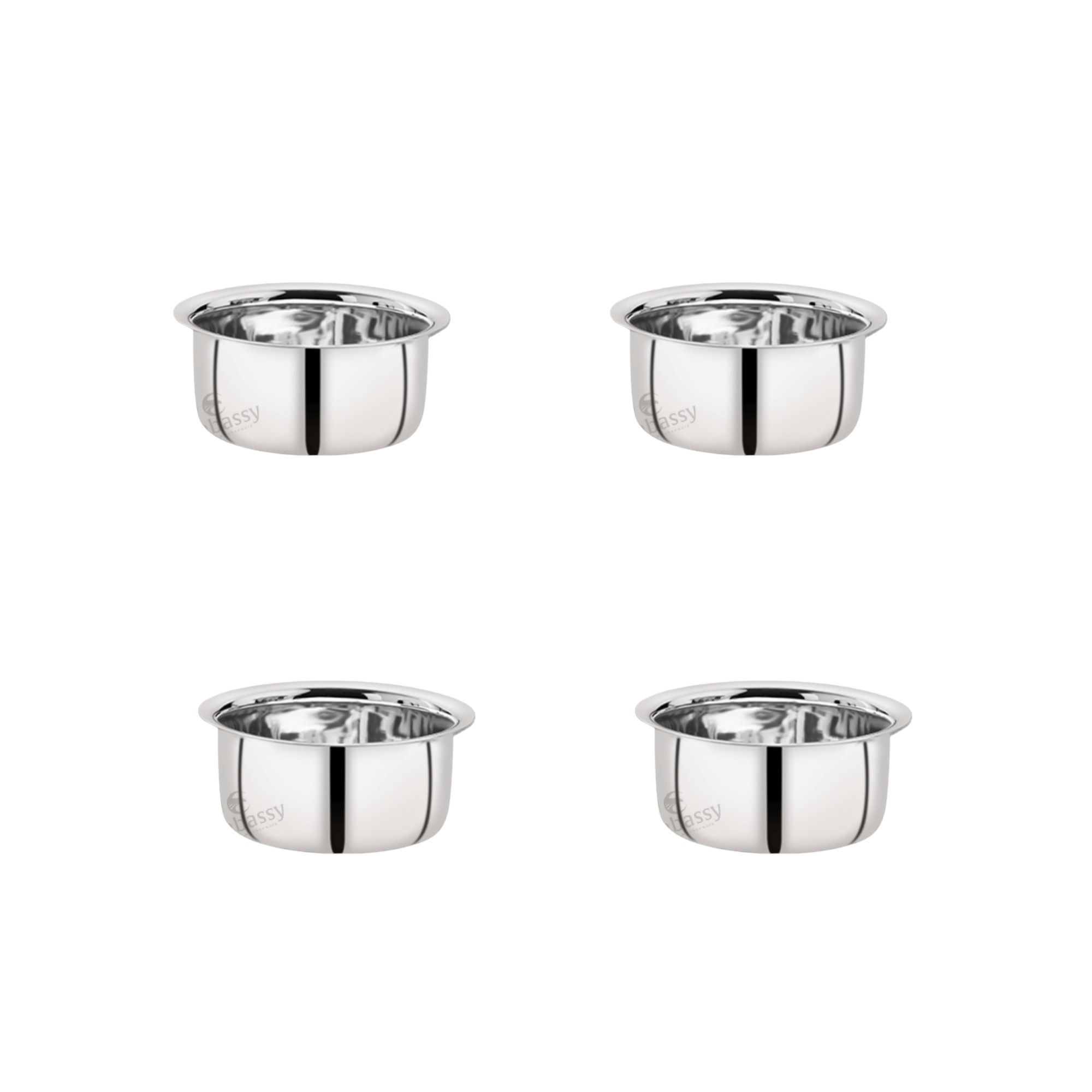 Embassy Coffee Dabra SPL Premium Stainless Steel Coffee Cup - Traditional Indian Coffee Glass Set - Coffee Dabra size