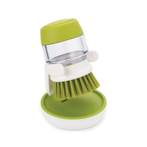 Joseph Joseph Palm Scrub Soap Dispensing Washing-Up Brush with Storage