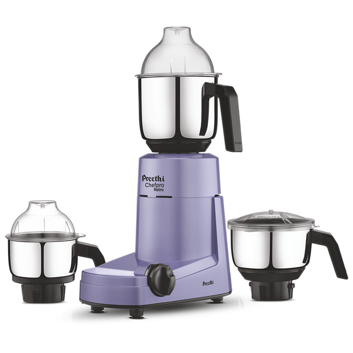 Preethi Mixer Grinder Chef Pro Retro Lavender