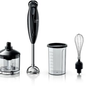 Bosch Hand Blender 400 W with Beaker, Chopper & whisk (Black) MS1BG1150I / MS1BG1151I