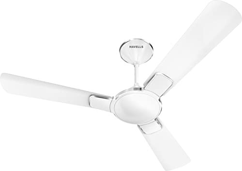 Havells Ceiling Fan -Pearl White Chrome 900Mm