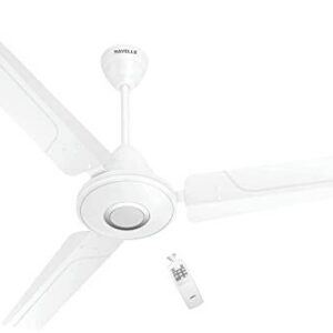 havells ceiling fan -stealth neo wood bldc light woodpearl white 1200mm