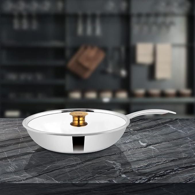 Shri & Sam Triplica Fry Pan W/L SS 26 CM