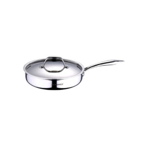 Bergner Argent Tri-Ply Stainless Steel Sautepan with Lid