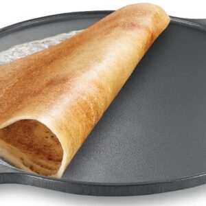 Prestige 30 cm Cast Iron Dosa Tawa | Super durable (Lasts for generation) |Retains heat for long | Life Time Warranty