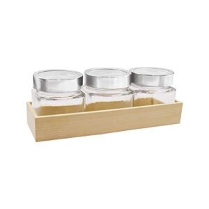 Treo -Woody Cube Jar 580 ML