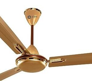 Orient Ceiling Fan-Quasar Ornamental Shine 1200W Gold