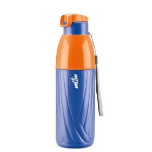 Milton W/B-Steel Slim 600Ml W/Straw