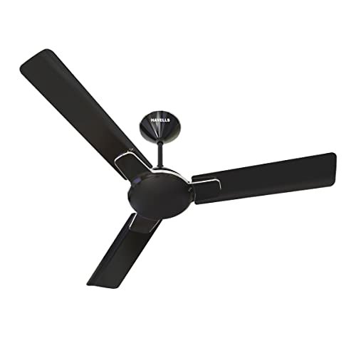 Havells Ceiling Fan -Metallic Black Chrome 1200Mm