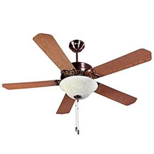 Orient Ceiling Fan-Subaris Solo 1300Mm Antique Copper Blade Oakwood