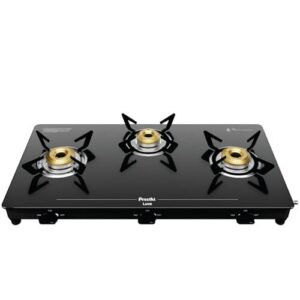 Preethi Gas Stove- Gt Luxe Pro 3B