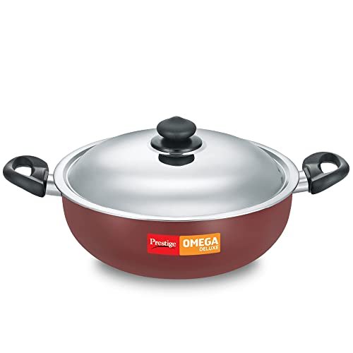 Prestige Kadai-Omega Dlx 300Mm W/Lid SS