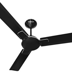 Havells Ceiling Fan -Stealth Air Es Metallic Black 900Mm