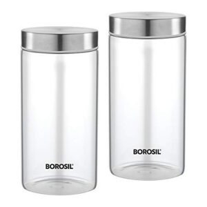 Borosil Jar-Endura Gray 1.2Ltr Pp/Lid