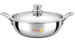 Pigeon Elite – SS Tri Ply Kadai 28Cm