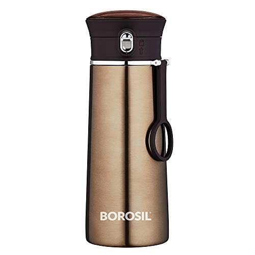 Borosil-Travelease 420Ml Brown