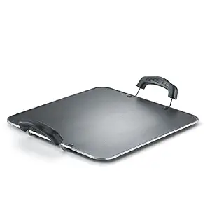Prestige Omega Select Plus Cookware Square Tawa Heavy Gauge