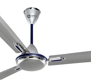 Orient Ceiling Fan-Quasar Ornamental Shine 1200W Silver