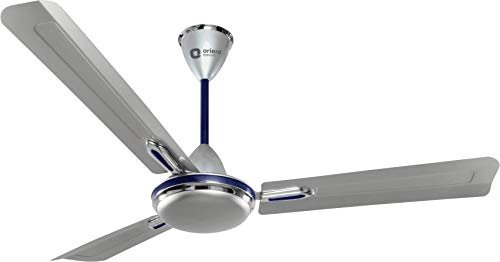 Orient Ceiling Fan-Quasar Ornamental Shine 1200W Silver