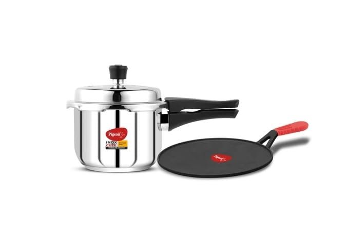 Pigeon SS Cooker 3Ltr+Castrion Tawa 280Mm