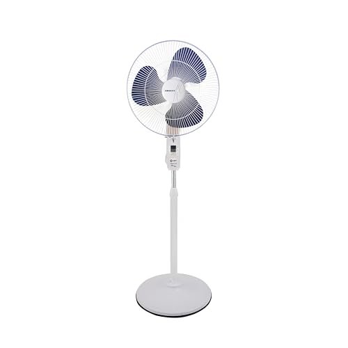 Orient Pedestal Fan-Stand 34 400W Azure Blue White