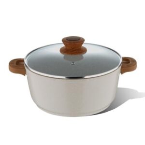 Bergner Casserole-Naturally Cast Alu 200Mm W/Lid