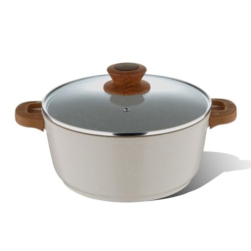 Bergner Casserole-Naturally Cast Alu 200Mm W/Lid