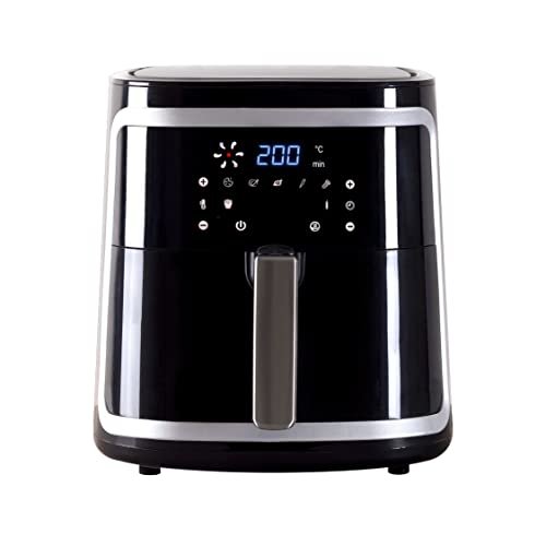 tesora air fryer 6.5l black
