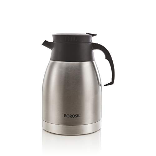 Borosil Tea Pot-1Ltr SS
