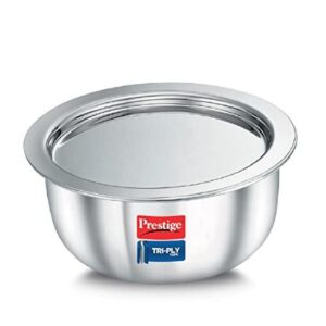 Prestige Tope-Triply 12Cm W/Lid 0.75Ltr