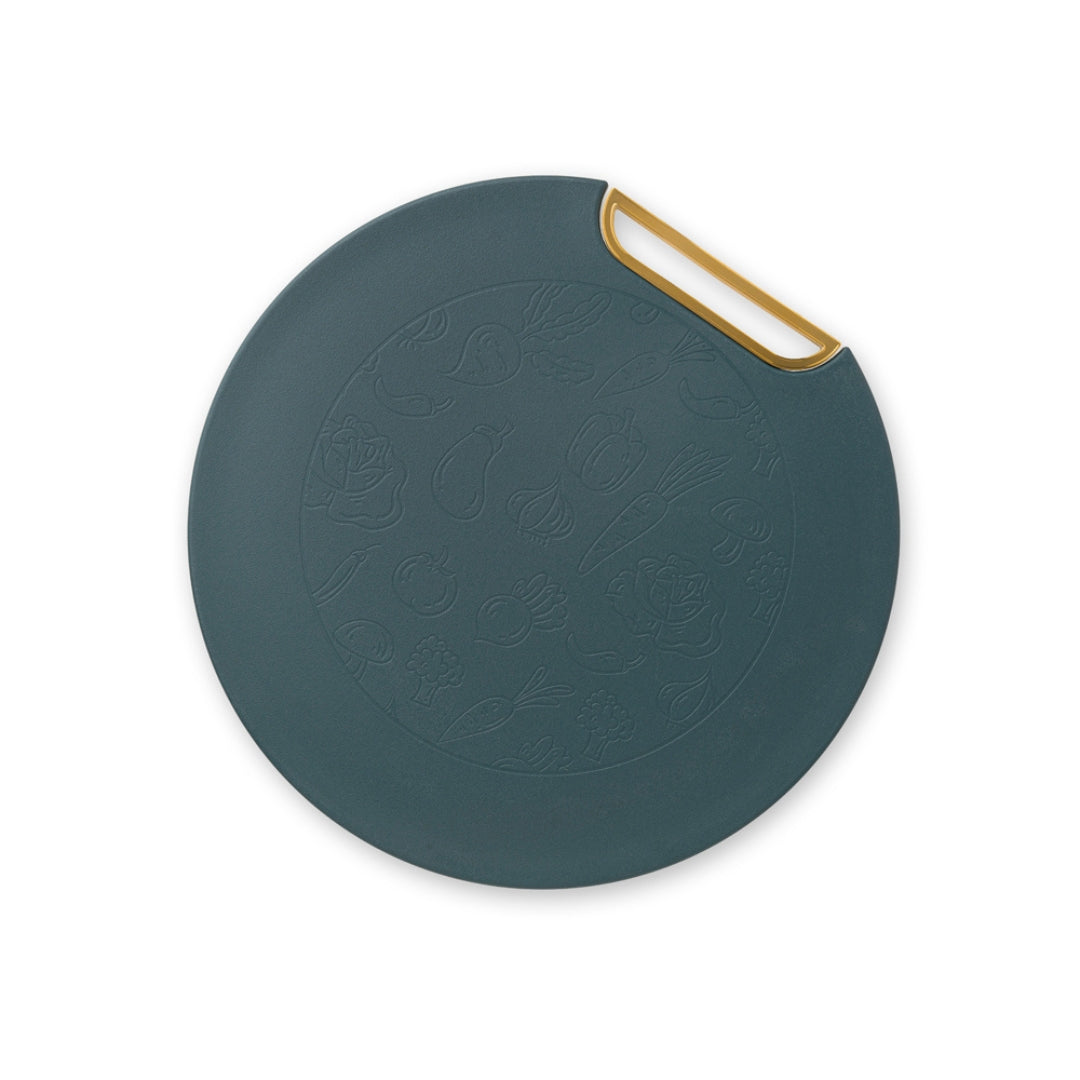 RICE HUSK Chopping BOARD ROUND WITH STAND