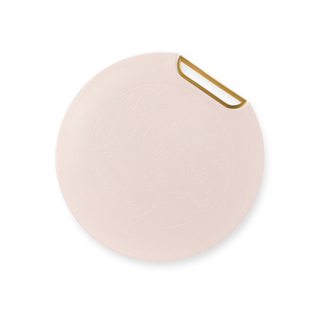 RICE HUSK Chopping BOARD ROUND WITH STAND