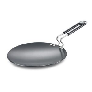 Prestige Hard Anodised Cookware Without Induction Base Concave Tawa 28.5Cm