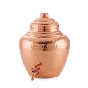 Copper Water Tank Certified Sheetal 12000 ml