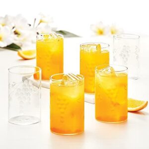 Borosil Glasses-Berry Large So 6 350Ml