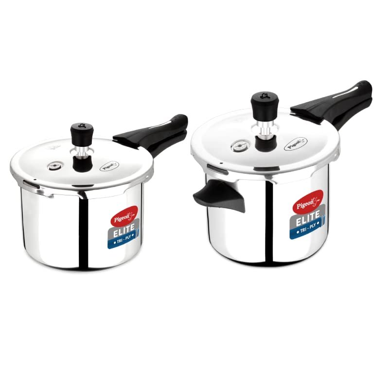 Pigeon Elite Shine 3Ply Cooker 2+3Ltr Outer