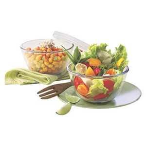 Borosil-Mixing Bowl 500Ml W/Plid